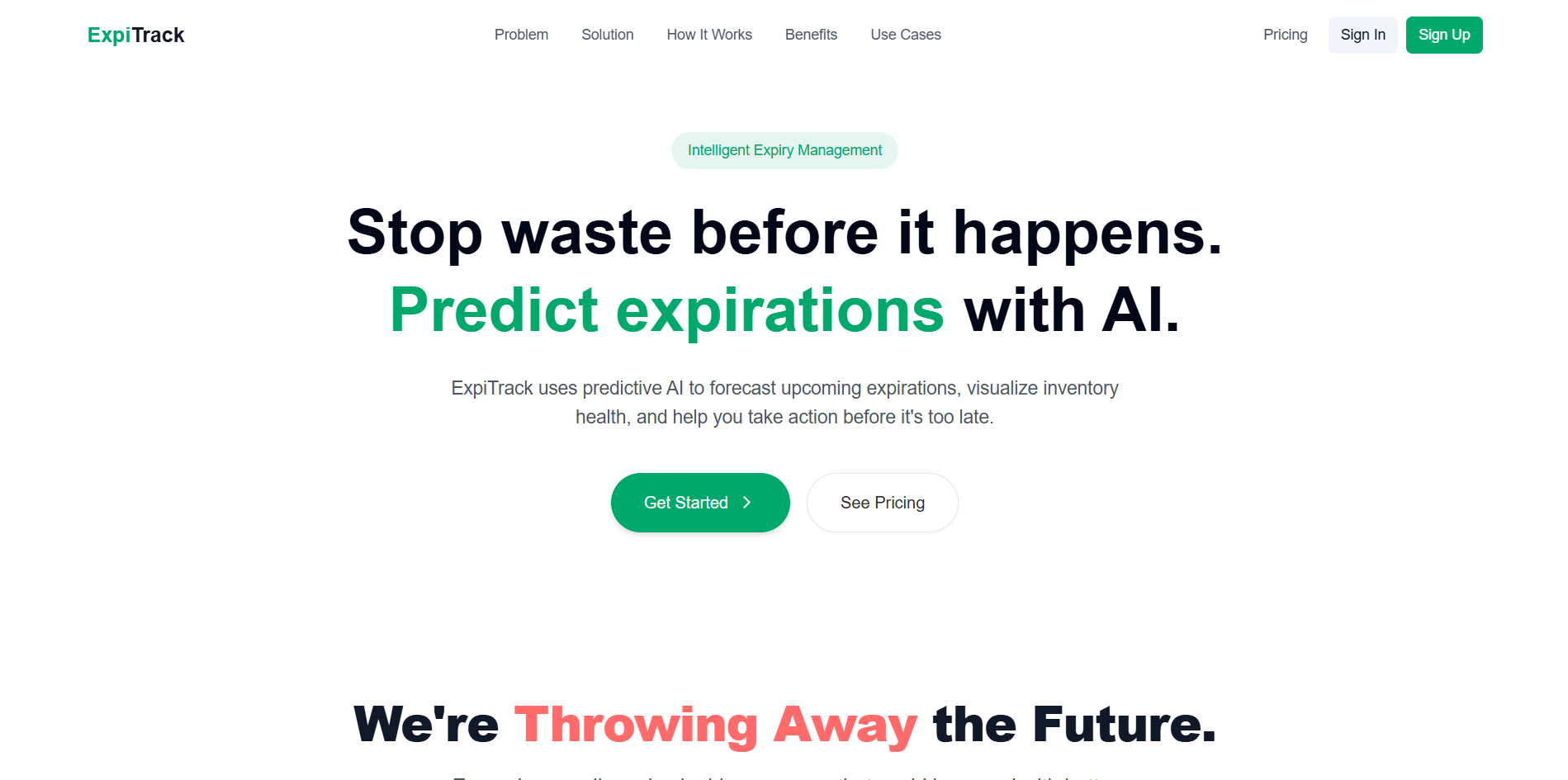 ExpiryTrack Management